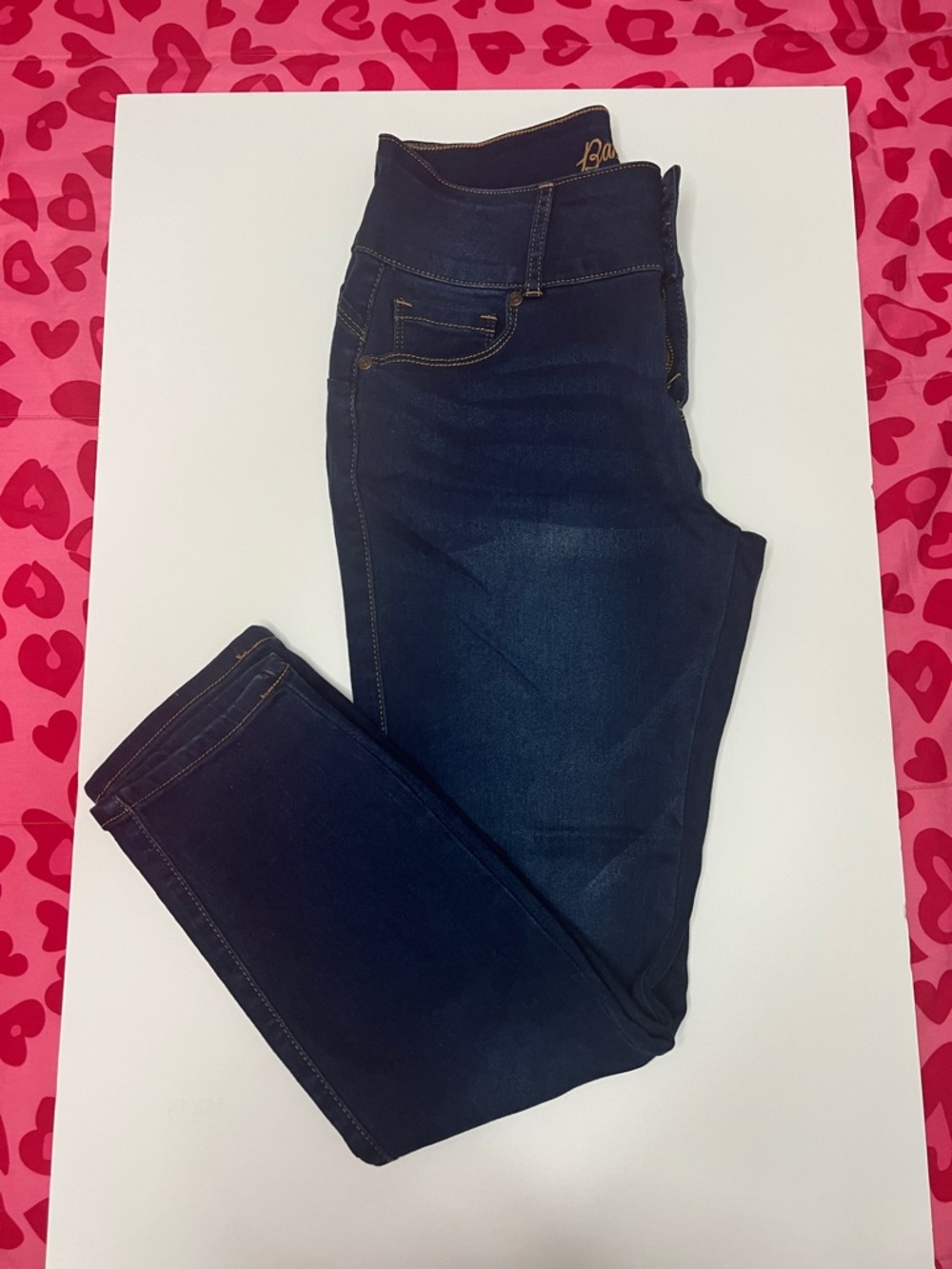 Dark Indigo Women's Stretch Skinny Jeans - Classic Fit